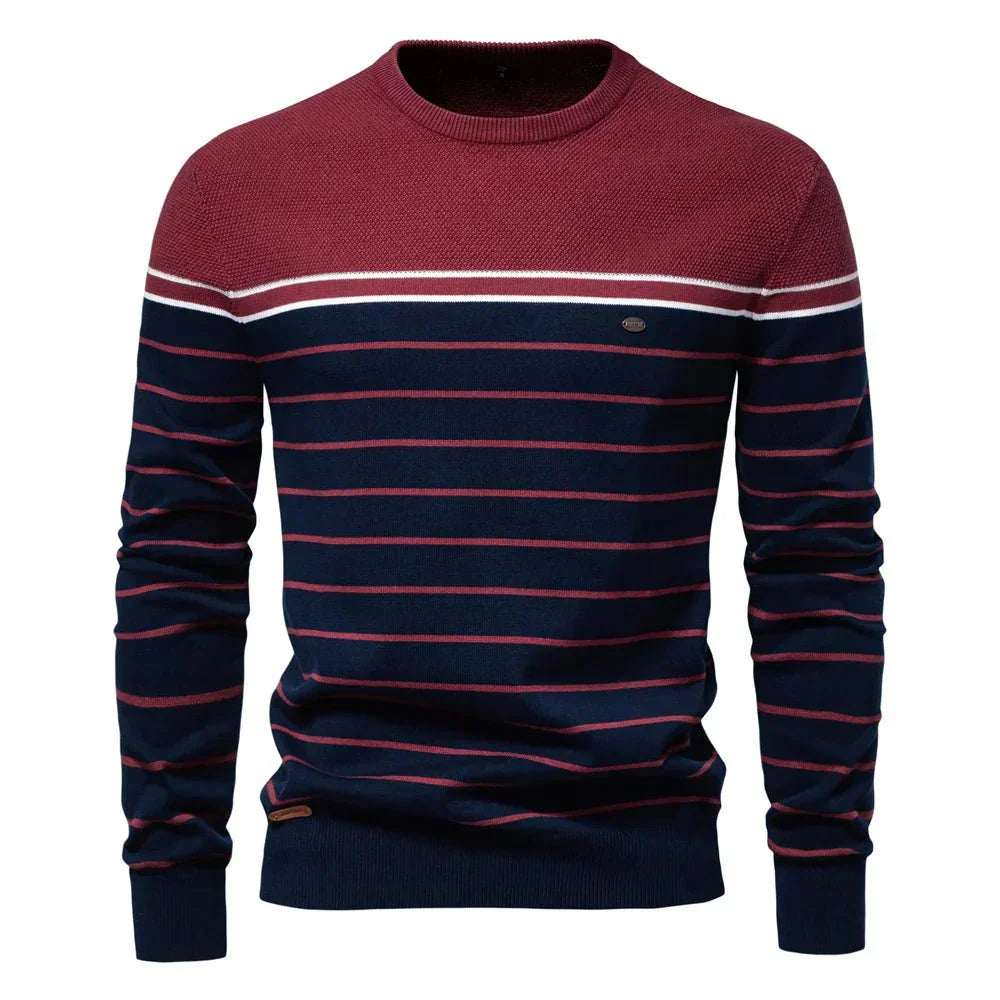 Sebastian | Stylish Striped Pullover