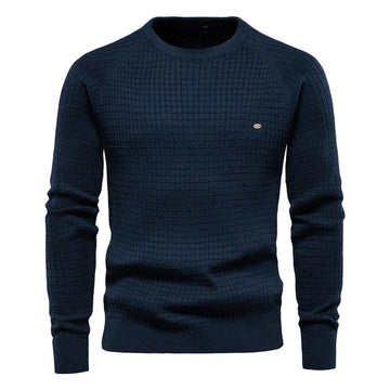 Vincent | Stylish Diamond-Pattern Pullover