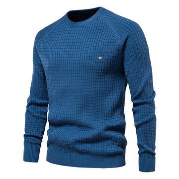 Vincent | Stylish Diamond-Pattern Pullover