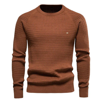 Vincent | Stylish Diamond-Pattern Pullover