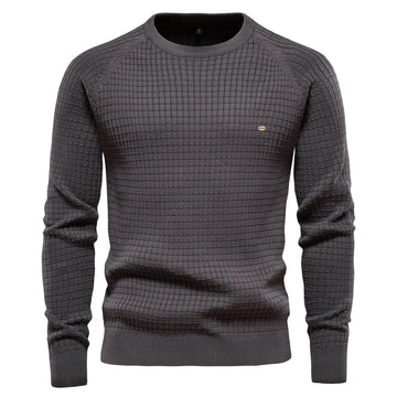 Vincent | Stylish Diamond-Pattern Pullover