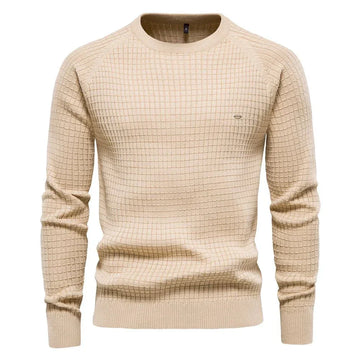 Vincent | Stylish Diamond-Pattern Pullover