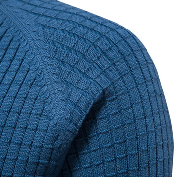 Vincent | Stylish Diamond-Pattern Pullover