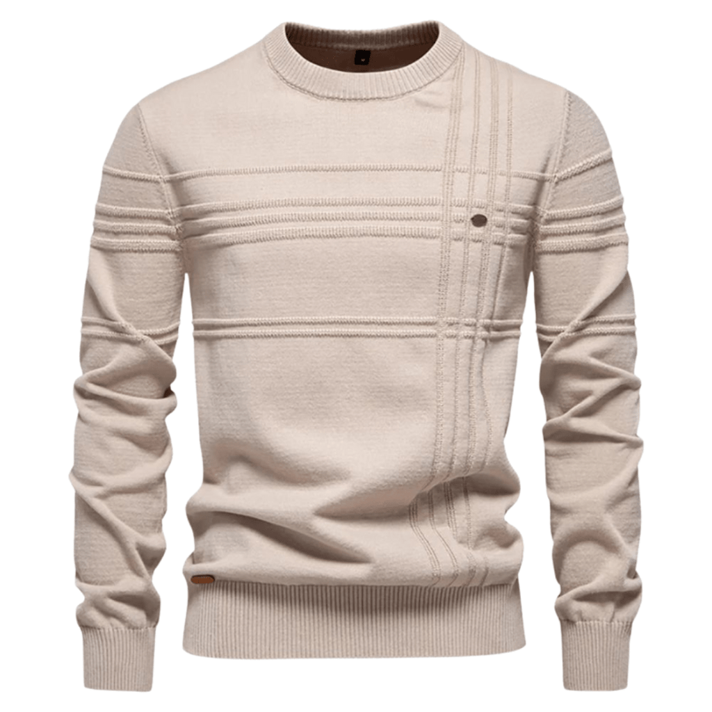 Gabriel | Stylish Diamond-Pattern Pullover