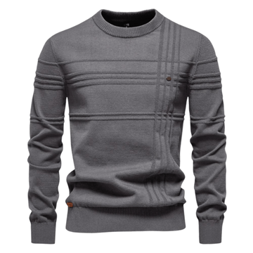 Gabriel | Stylish Diamond-Pattern Pullover