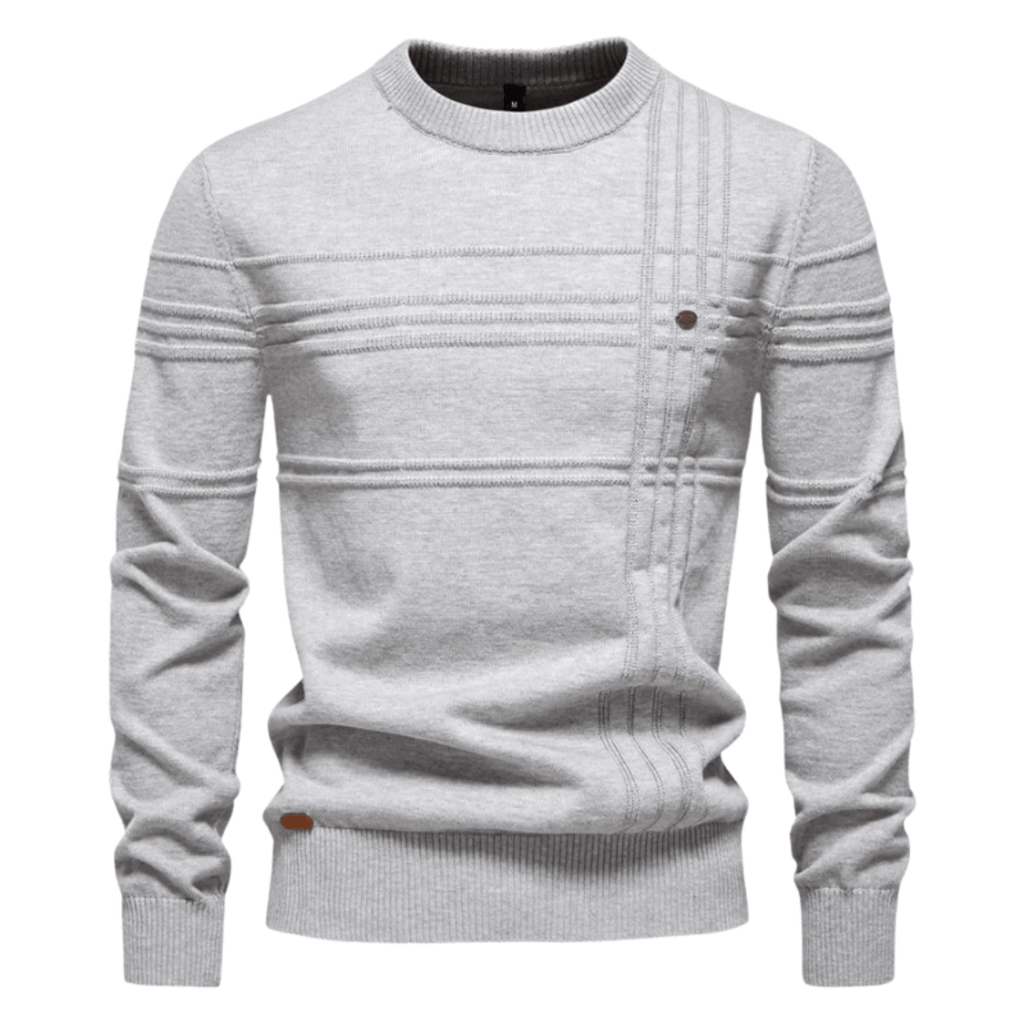 Gabriel | Stylish Diamond-Pattern Pullover
