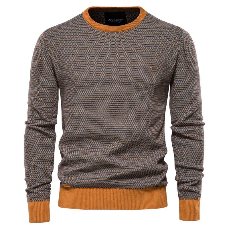 Julius | Stylish Diamond-Pattern Pullover