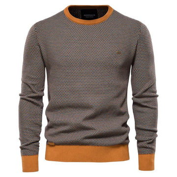 Julius | Stylish Diamond-Pattern Pullover
