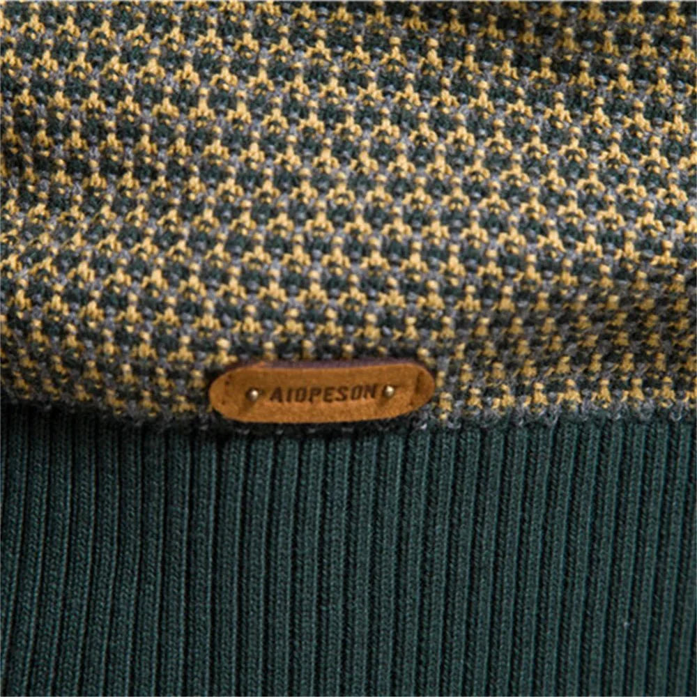 Julius | Stylish Diamond-Pattern Pullover