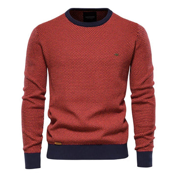 Julius | Stylish Diamond-Pattern Pullover