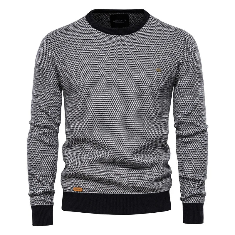 Julius | Stylish Diamond-Pattern Pullover
