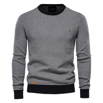 Julius | Stylish Diamond-Pattern Pullover
