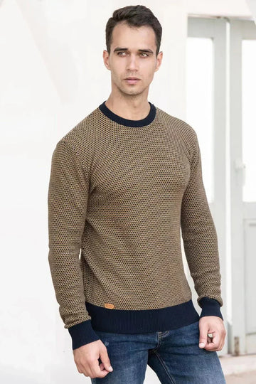 Julius | Stylish Diamond-Pattern Pullover