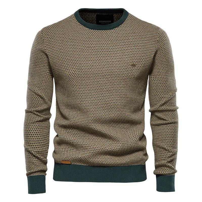 Julius | Stylish Diamond-Pattern Pullover