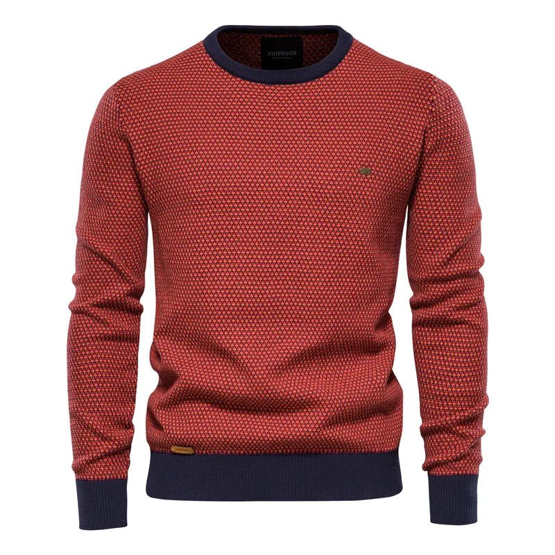 Julius | Stylish Diamond-Pattern Pullover