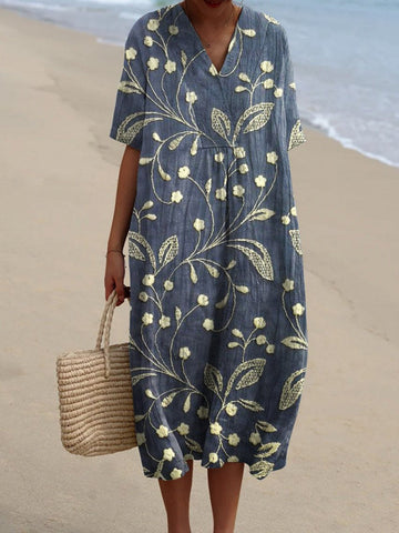 Lieke | Vintage Floral Dress