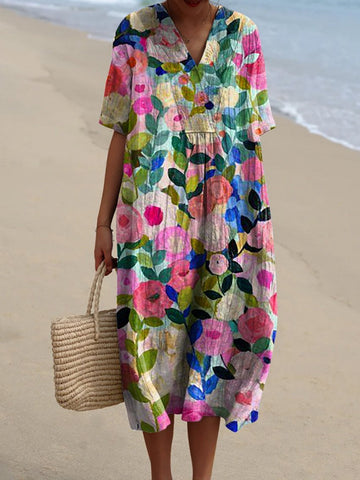 Bente | Vintage Floral Dress